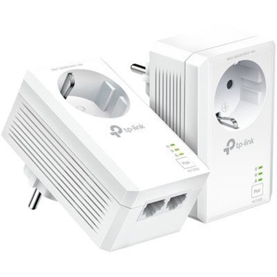 TP-Link TL-PA7027P KIT, AV1000 Gigabit Passthrough Powerline Ethernet adapter (2-pack)