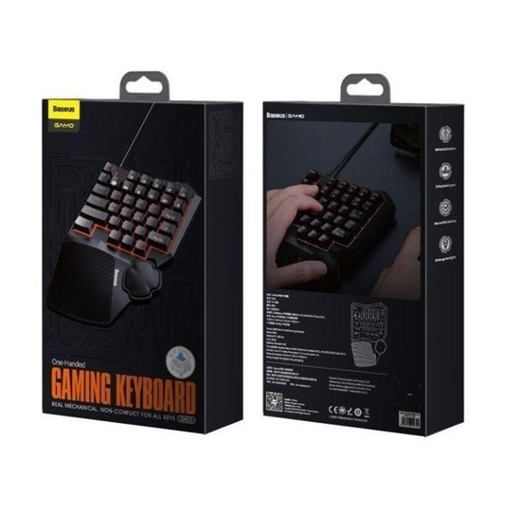 Tipkovnica Baseus one handed gaming keyboard crna P/N: GMGK01-01