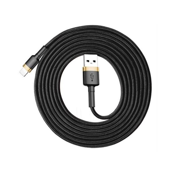 Kabel USB A - Lightning 1.5A 2m Baseus crno zlatni P/N: CALKLF-CV1