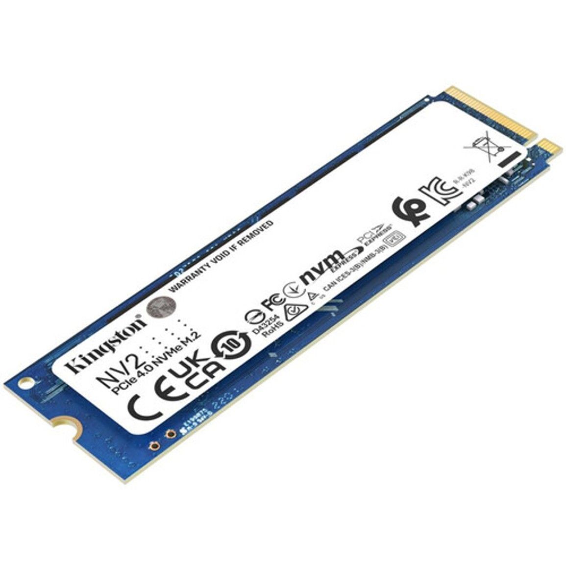 SSD 1TB Kingston NV2 M.2 2280 NVMe PCIe 4.0 x4 P/N: SNV2S/1000G