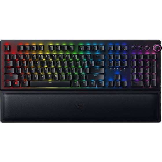 Tipkovnica Bežična Razer BlackWidow V3 Pro Green Switch Mehanička Crna (UK Layout) P/N: RZ03-03530300-R3W1