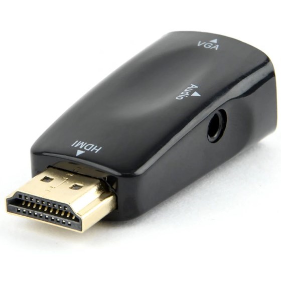 Adapter HDMI M - VGA F Gembird P/N: A-HDMI-VGA-02