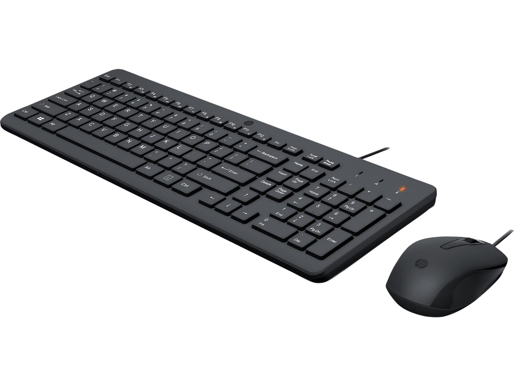 Tipkovnica i miš Žična HP 150 Wired Mouse and Keyboard crna P/N: 240J7AA
