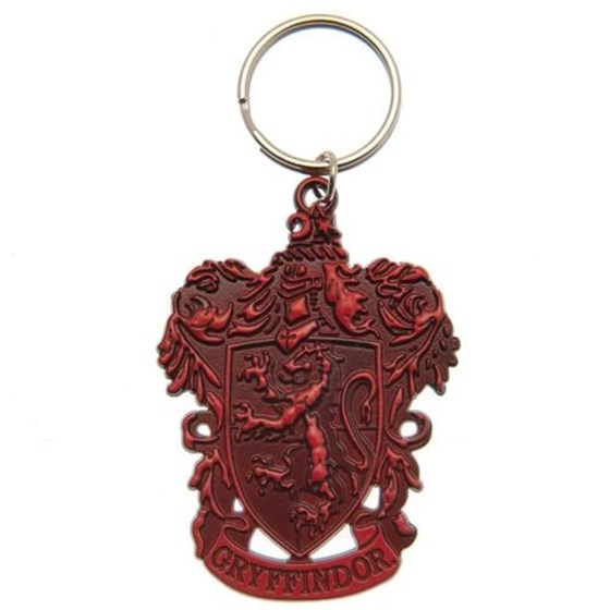PYRAMID HARRY POTTER (GRYFFINDOR CREST) METAL KEYCHAIN