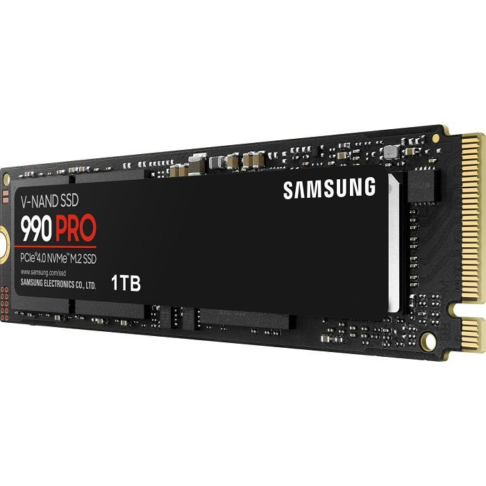 SSD 1TB Samsung 990 PRO, M.2 NVMe, PCIe Gen4x4, 7450/6900 MB/s, MZ-V9P1T0BW