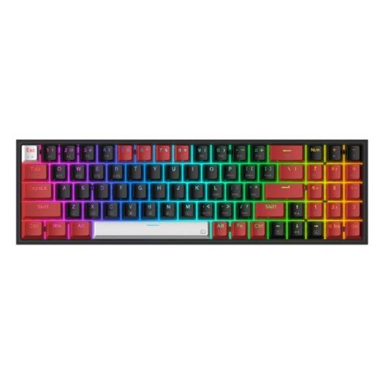 Tipkovnica Bežična Redragon POLLUX K628RGB PRO WIRED/WIRELESS/BT MECHANICAL RED SWITCH P/N: 6950376710819