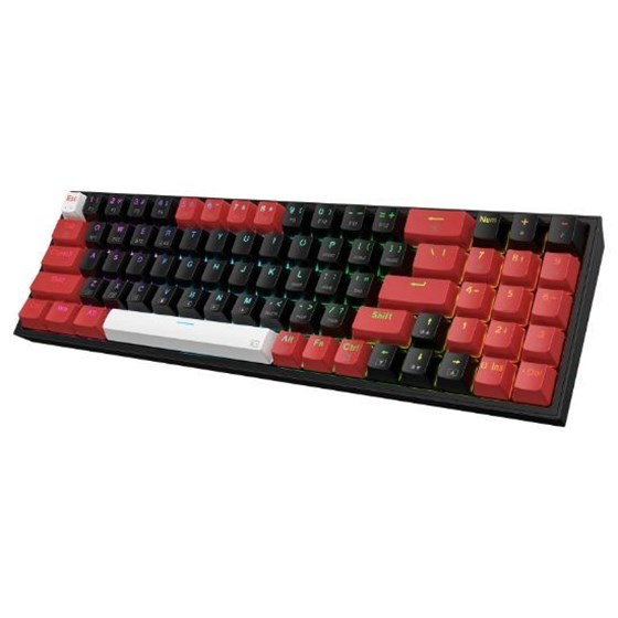 Tipkovnica Bežična Redragon POLLUX K628RGB PRO WIRED/WIRELESS/BT MECHANICAL RED SWITCH P/N: 6950376710819
