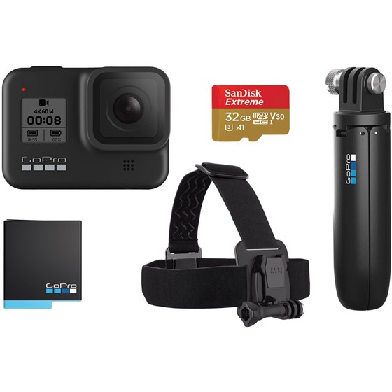 Sportska digitalna kamera GoPro Hero8 Black Bundle 2019 P/N: CHDHX-801-RW_B