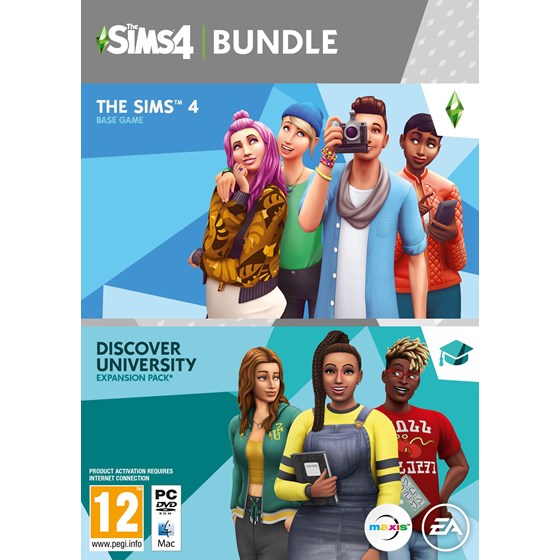 PC Igra The Sims 4 + Discover University Bundle P/N: 5030934124010