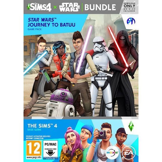 PC Igra The Sims 4 Star Wars: Journey To Batuu - Base Game and Game Pack Bundle P/N: 5035224124268