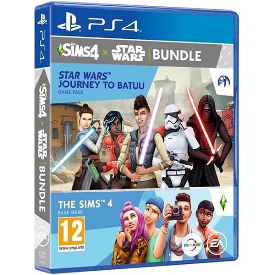PS4 Igra The Sims 4 Star Wars: Journey To Batuu - Base Game and Game Pack Bundle P/N: 5030941124263