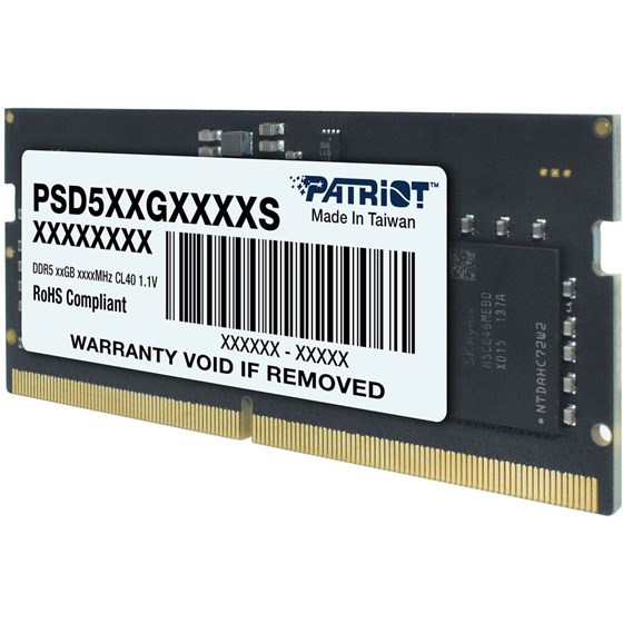 Memorija za laptope 16GB DDR5 4800MHz Patriot Signature P/N: PSD516G480081S