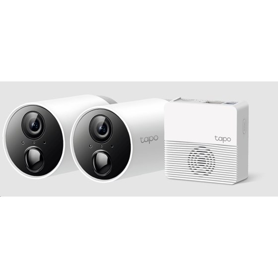 TP Link Tapo C400S2 Smart Wire-Free Security Camera System, 2-Camera System P/N: Tapo C400S2
