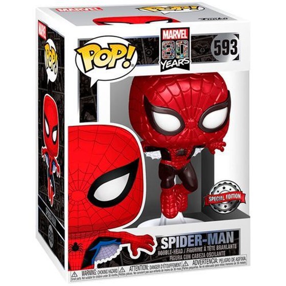 FUNKO POP MARVEL: 80TH-FIRST APPEARANCE SPIDER-MAN