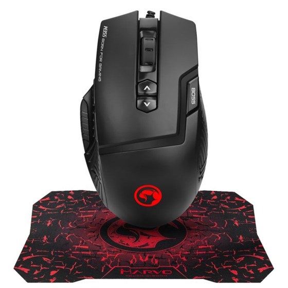 Combo Set Marvo M355+G1 Miš i podloga 