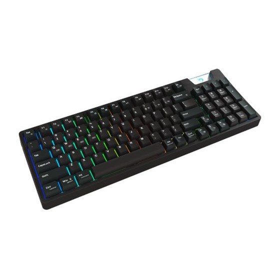 Tipkovnica bežična Marvo KG972W Crna