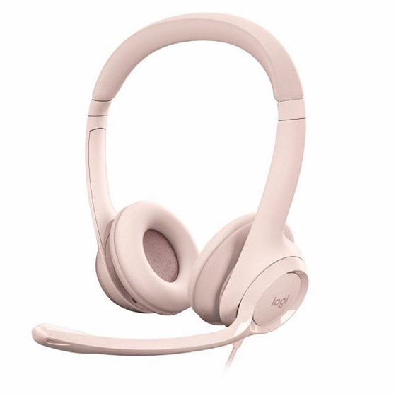 Slušalice Logitech H390 + mikrofon Roze P/N: 981-001281