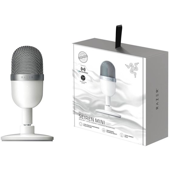 Razer Seiren Mini - Ultra-Compact Condenser Microphone - Mercury