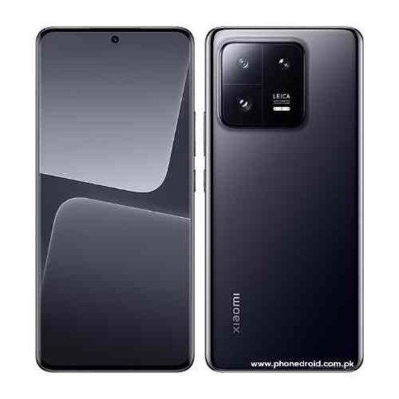 Smartphone Xiaomi 13, 5G, 6,36",  8/256 gb, black, 45149