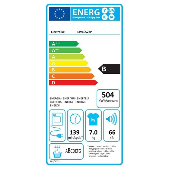 Electrolux EW6C527P Samostojeća Sušilica