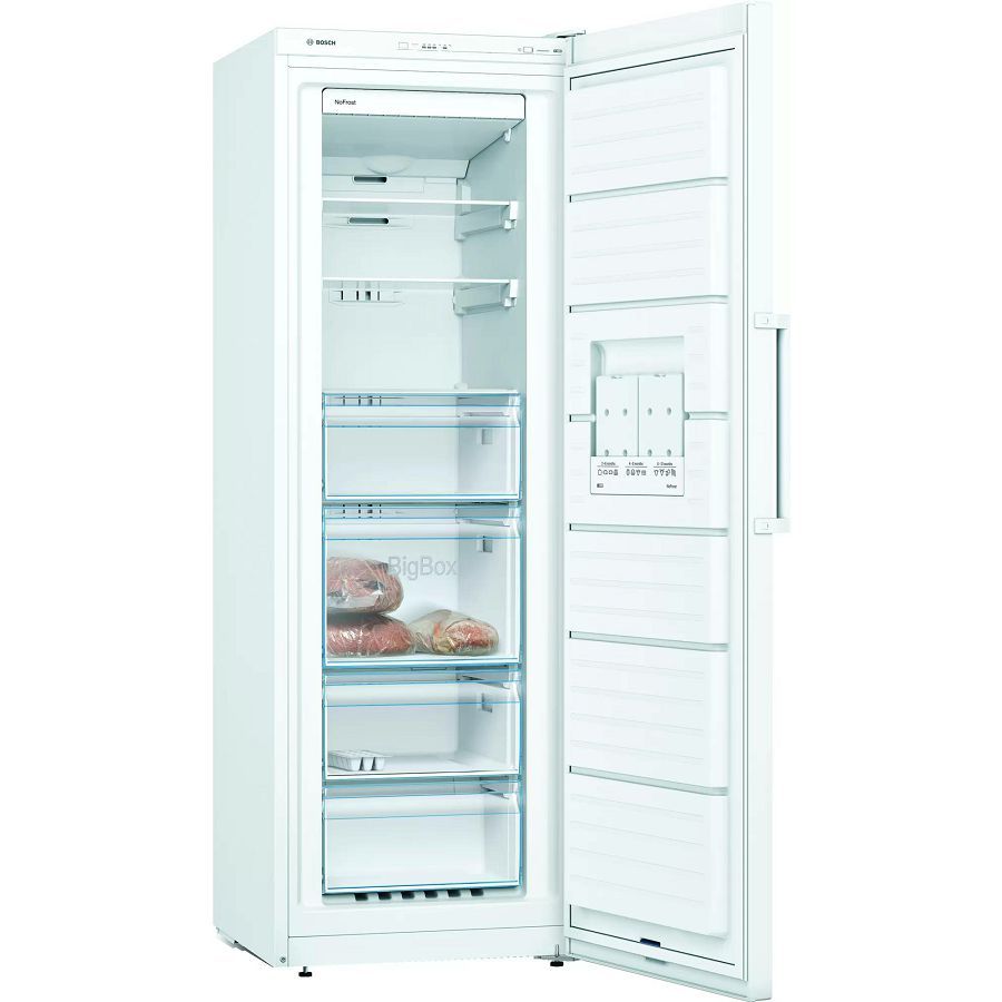Bosch GSN33VWEP, Samostojeći zamrzivač, Bijela