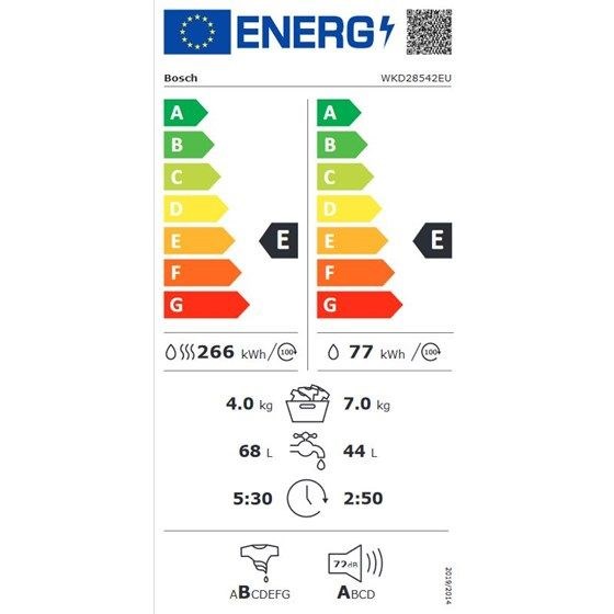 Bosch WKD28542EU, Perilica-sušilica P/N: WKD28542EU