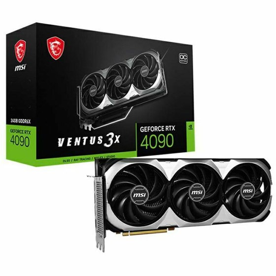 Grafička kartica MSI nVidia GeForce RTX 4090 VENTUS 3X OC 24GB GDDR6X 3xDP 1x HDMI P/N: RTX 4090 VENTUS 3X 24G OC