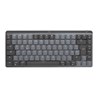 Tipkovnica LOGITECH MX Mechanical Mini, bežična, mehanička, US, siva