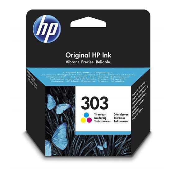 Tinta HP 303 Tri Color P/N: T6N01AE