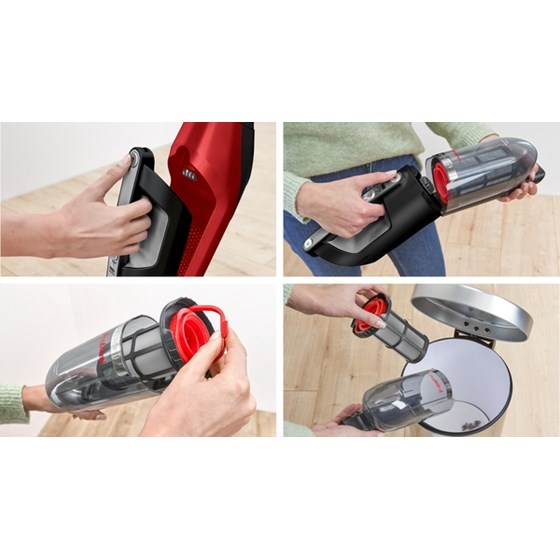 Bosch BBH3ZOO28,  bežični štapni usisavač, Flexxo Gen2 28Vmax ProAnimal, Crvena