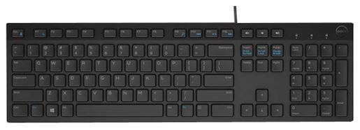 Tipkovnica Žična Dell KB216 USB crna HR layout, 580-ADGY