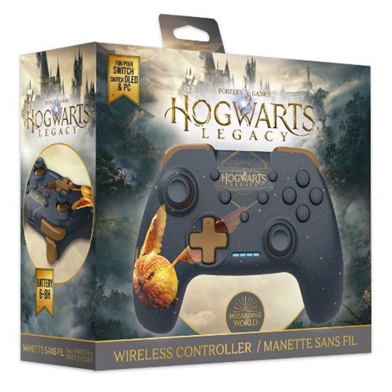 Bežični kontroler OFFICIAL HOGWARTS LEGACY - WIRELESS SWITCH CONTROLLER - DARK BLUE