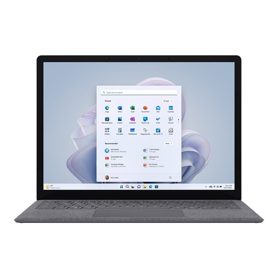 Microsoft Surface Laptop 5, R8N-00025, 13.5" 2k TouchScreen, Intel Core i5 1235U, 16GB, 512GB SSD, W11H, Intel Iris Xe Graphics