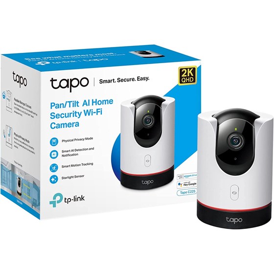 TP-Link Tapo C225 Pan/Tilt AI Home Security Wi-Fi Camera