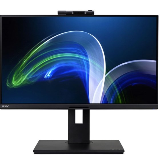 Monitor Acer B248Y, UM.QB8EE.001, 23.8" Full HD IPS, 75Hz, 4ms, HDMI, DP, DP Out, Audio, 4x USB, USB-B, USB-C, Ethernet, Kamera