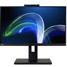 Monitor Acer B248Y, UM.QB8EE.001, 23.8" Full HD IPS, 75Hz, 4ms, HDMI, DP, DP Out, Audio, 4x USB, USB-B, USB-C, Ethernet, Kamera