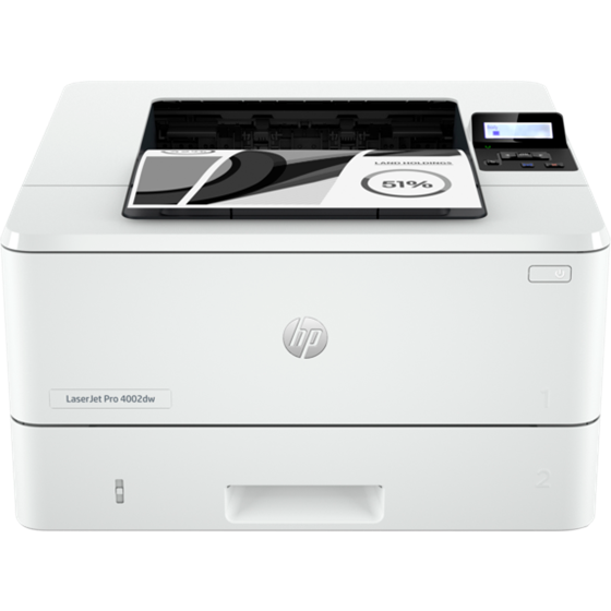 Pisač, HP LaserJet Pro 4002dw, 1200x1200dpi, brzina: 40str/min, USB 2.0 LAN Wi-Fi, 2Z606F