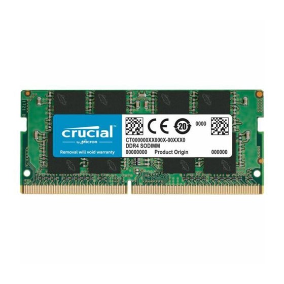 Memorija za laptop 16GB Crucial DDR4 3200Mhz SODIMM P/N: CT16G4SFRA32A