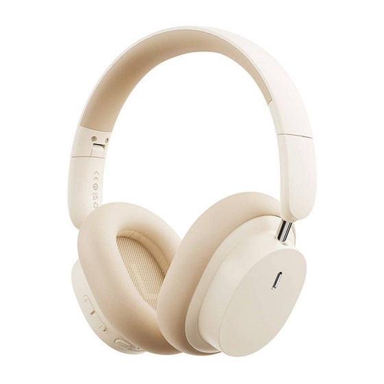 Slušalice bežične Baseus Bowie D05 Bluetooth, kremasto bijele, NGTD020202