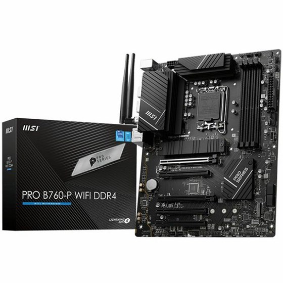 Matična Ploča MSI PRO B760-P WIFI DDR4, Socket 1700 P/N: PRO B760-P WIFI DDR4