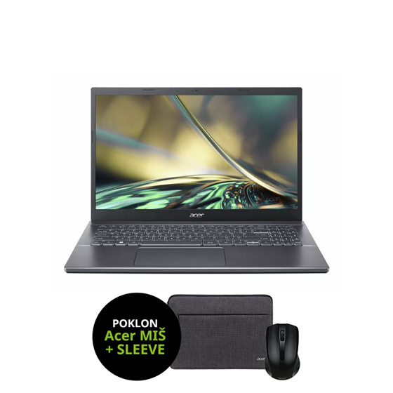 Acer Aspire 5 A515-47-R5RQ, AMD Ryzen 3 5425U 2.70GHz, 16GB, 512GB SSD, UEFI Shell, 15.6'' Full HD, AMD Radeon Graphics, P/N: NX.K80EX.00H