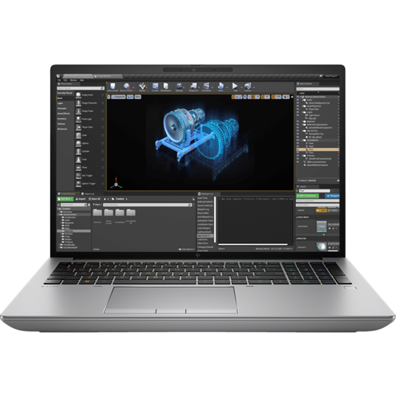 HP ZBook Fury 16 G10 Intel Core i9 13950HX 5.50GHz 32GB 1TB SSD W11P 16" WQUXGA Nvidia RTX A3500 12GB P/N: 62V63EA