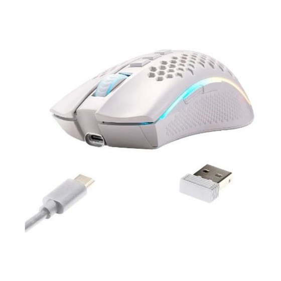 Miš Redragon STORM PRO M808 WIRELESS/WIRED White