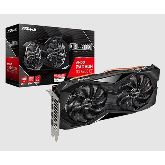 Grafička kartica AsRock AMD Radeon RX 6700 XT Challenger D 12GB GDDR6, RX6700XT CLD 12GO