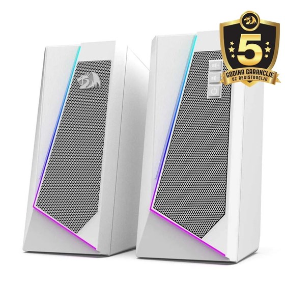 Zvučnici Redragon Anvil GS520 RGB WHITE 2.0 P/N: 6950376717757