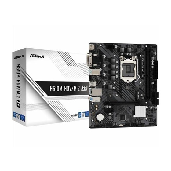 Matična Ploča Asrock H510M-HDV/M.2 SE, Socket 1200 P/N: H510M-HDV/M.2 SE