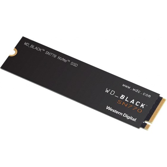 SSD 2TB WD Black SSD SN770 NVMe 2TB PCIe Gen4 M.2 2280, WDS200T3X0E