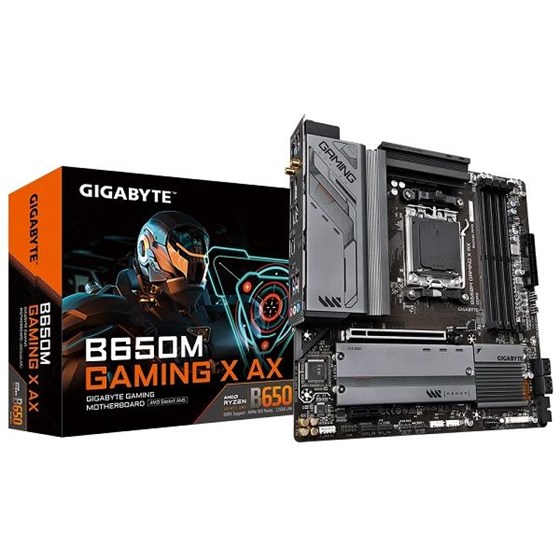 Matična ploča Gigabyte B650M GAMING X AX, AMD B650, AM5, mATX, DDR5 