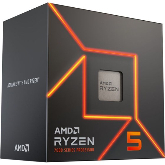 Procesor AMD Ryzen 5 7600 3.60GHz, Socket AM5, 100-100001015BOX