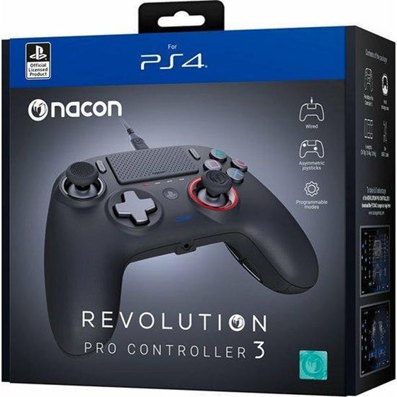 Gamepad Nacon Revolution Pro 3 PS4, 3499550383522